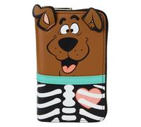 Loungefly Scooby Doo Skeleton Scooby - Cartera con cremallera para cosplay