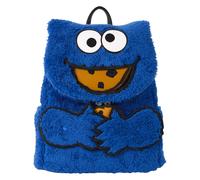 Loungefly Sesame Street Cookie Monster Peluche Zaino + Borsellino Loungefly