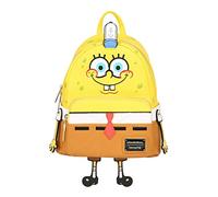 Loungefly SpongeBob SquarePants Spongebob Mujer Mini Mochilas multicolores, Semi piel,