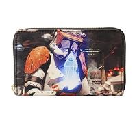 Loungefly Star Wars Episodio Tres La venganza de la escena Sith Cartera con cremallera, Multi, Cartera