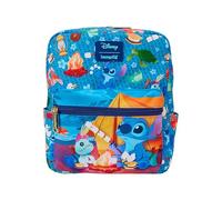 Loungefly Stitch And Scrump All-Over Print Camping Mini Backpack One Size