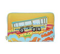 Loungefly The Beatles Magical Mystery Tour Bus Cartera con Cremallera Alrededor, Multi, Cartera con Cremallera Alrededor