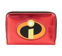 The Incredibles 20th Anniversary - Cartera metálica con cremallera para cosplay, Varios colores, Talla única, Cremallera alrededor
