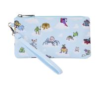 Loungefly Toy Story Movie Collab All Over Print - Cartera de Nailon con Correa de muñeca, Color Azul, Blue, Talla única