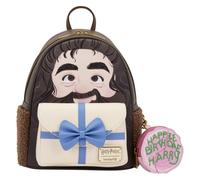 Loungefly Warner Bros.: Harry Potter - Hagrid - Pastel de cumpleaños - Mini mochila con bolsa para monedas - Bolsas coleccionables
