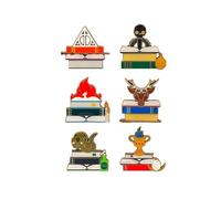 Loungefly WB HP BOOK BLIND PINS - Logo - Harry Potter - Caja Ciega Pin De Esmaltes - Broche Imperdible Coleccionable - Para Mochilas & Bolsas - Idea De Regalo Linda - Mercancía Oficial