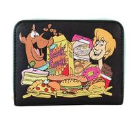 Loungefly WB Scooby DOO Munchies - Cartera con cremallera alrededor