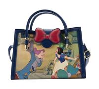 Loungefly WDTB2498 Bolso Bandolera Esscenas Blcanieves Disney Loungfly, Aluminium, Bianco Come La Neve