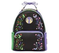 Loungefly wicked glinda & elphaba mini mochila floral y de encaje - ma