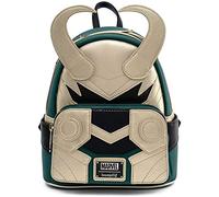 Loungefly x Marvel Loki Classic Cosplay Mini Mochila, multicolor, Talla única, Clásico