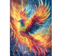 Loup Dans le Jardin de Roses Puzzle 500 Piezas Cartón Grueso para Principiantes Animal Cuento de Hadas fantástico Agilidad Mental Vacaciones Verano Garantía Reposición Piezas Regalo Ideal 500 PCS