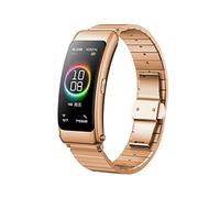 LOUPKC MINGSHAN Correa de acero inoxidable compatible con Huawei Talkband B6 Talkband B5 Band B3 Pulsera de pulsera Correa Correa de metal Correa Correa(Color:Rose Gold-1,Size:For TalkBand B5)