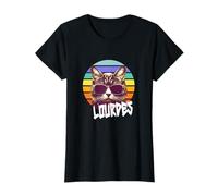 LOURDES - Bonito nombre de niña con un gato genial Camiseta