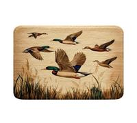 Loussiesd Alfombras de baño de pato para niños, 16 x 24 pulgadas, accesorios de baño para niños, niñas, adolescentes, decoración de dormitorio, animales salvajes, animales salvajes, animales salvajes