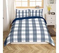 Loussiesd - Juego de Funda de edredón Fundas de Almohada,Individual,Microfibra Suave Pattern2,Suelto