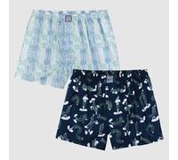 Lousy Livin 2-Pack Boxer Slinky Pack De 2 Ropa Interior Para Hombre Con Logo