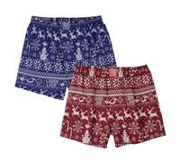 Lousy Livin 2Pack Calzoncillos Bóxer " Scandi" Ropa Algodón Orgánico Invierno