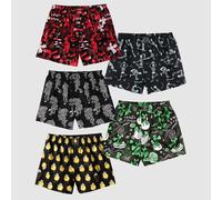 Lousy Livin Calzoncillos Bóxer Black Night 5-Pack Ropa Interior Algodón Orgánico