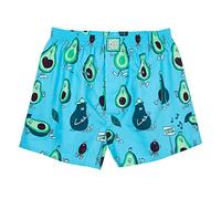 Lousy Livin Calzoncillos bóxer de aguacate, azul, M