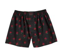 Lousy Livin Calzoncillos Bóxer Roses Black/Red Ropa Interior By Clepto Boxers