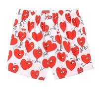 Lousy Livin Calzoncillos Bóxer San Valentín Blanco Corazones Bragas