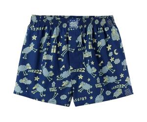 Lousy Livin Calzoncillos tipo bóxer Sheep, azul auténtico, M