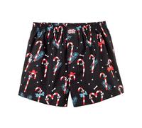 Lousy Livin Navidad Calzoncillos Bóxer "Azúcar Sticks" Candy Bio Orgánico Short