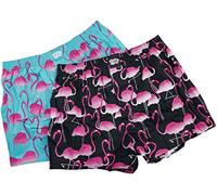 Lousy Livin Underwear - Flamingo 2 Pack - Boxer - Black/Blue