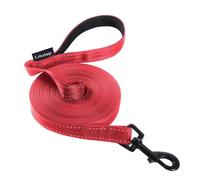 Loutep Correa de Entrenamiento Reflectante para Perros 3m 5m 10m 15m 20m 25m 30m Cuerda de Nylon Fuerte Línea Extra Larga Correa para Perros con Mango Acolchado para Perros Grandes, Medianos y