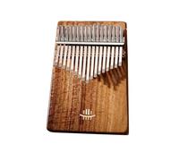 Louttary 1 pieza 17 teclas Kalimba Piano de pulgar Instrumento musical de alta calidad Kalimba Resin+Haya 17 teclas piano de dedo para principiantes Instrumento portátil