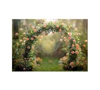 Louttary 1 pieza de tela de fondo para fotografía corona paisaje boda fotografía tela 210 x 150 cm 3D fiesta vacaciones retrato fotografía fondos C