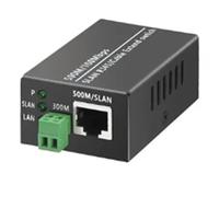 Louttary 1 Uds. Extensor IP Ethernet sobre Kit de Red Coaxial HD Extensor de TransmisióN de Cable Coaxial EoC para CáMaras CCTV de Seguridad (A)