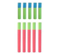 Louttary 10 piezas juguetes acuáticos para niños portátiles de 9 m de alcance, juguetes acuáticos de espuma para el verano, juguetes de piscina de color aleatorio (20 cm + 40 cm)