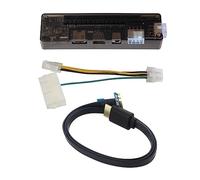 Louttary 1Set Tarjeta gráfica externa para ordenador portátil Dock Estación de acoplamiento para portátil Tarjeta gráfica NGFF M.2 Cable de llave A Transparente Negro