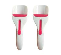 Louttary 2 palas de distribución de masa para tartas, botón deslizante de un solo toque para dispensar masa, herramienta para hornear para el dispensador de masa casera