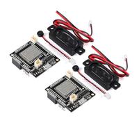 Louttary 2 Piezas -02-Kit AI Placa de Desarrollo de Voz Sin Conexión Inteligente VC02 Módulo de Control de Voz de Reconocimiento Sin Conexión