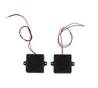 Louttary 2 Piezas 5W 4Ω Altavoz Tweeter de Alta Potencia Cavidad de Graves Altavoz de Rango Completo Cavidad Mini Altavoz Utilitario Portátil