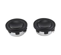 Louttary 2 Piezas Mini Altavoz de 1 Pulgada 4 Ohm 3W 28MM Altavoz Lateral de Sonido de Rango Completo Altavoces Bluetooth