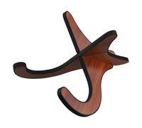 Louttary 2 piezas soporte portátil de MDF para ukelele soporte vertical para guitarra y violín soporte