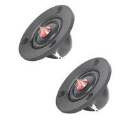 Louttary 2 Unidades de Altavoz de Tweeter de CúPula de 2 Pulgadas, Diafragma de Seda, Agudos de Neodimio, Cine en Casa para Coche, 6Ohm