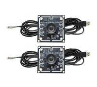 Louttary 2 Unids 100 Grados Módulo de la Cámara 1MP OV9732 1280x720 USB Driver Libre Enfoque Manual, con 3 Metro Cable para WinXP/7/8/10