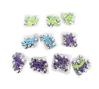 Louttary 20 Puños Con Jingle Bells Juguete De Ritmo De Música,Colores Atoros,Instrumentos De Escuela