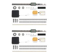 Louttary 2X Herramienta de Prensa de Inserción con Juego de Kit de Prensa Sigilosa Kit Integrado de Tuerca de Inserción M2 M3 M6 M8 para Piezas de Impresión 3D Sin Soldador