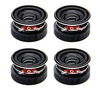 Louttary 4 Piezas Altavoz de Audio de 1.5 Pulgadas 4Ω 3W 40Mm Altavoz Multimedia de Graves Mini Altavoz de Sonido DIY para Cine en Casa