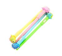 Louttary 4 piezas/set lindos bolígrafos de gel luminosos, papelería, lindos lápices de luz Kawaii, suministros de oficina escolar B