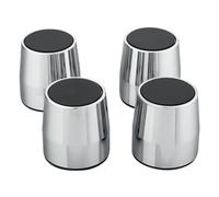Louttary 4 Soportes para Altavoz, Almohadilla para Pies, AleacióN de Aluminio, Almohadilla Amortiguadora, Soportes para Pies