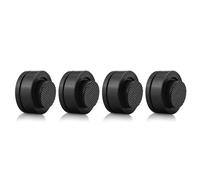 Louttary 4 Uds. Soporte para Altavoz Audio HiFi, Amplificador, Bola de Acero, Desplazamiento, Amortiguador Antigolpes, Almohadilla para UñAs, Puntas de Altavoz, Almohadillas para los Pies