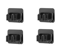 Louttary 4 unidades de ganchos de almacenamiento de pared para baño, de acero inoxidable, para cocina, armario, cuarto de baño