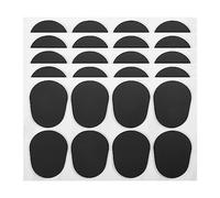 Louttary 40 piezas de cojines de boquilla de saxofón, 0,8 mm almohadillas de parches para clarinete tenor/alto y saxofón