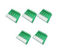 Louttary 5 unidades ATX Power Adapter Board Computer ATX Power Take Power Board Power Outlet Módulo de cableado